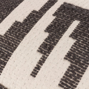 Ibizia 50x50 Feather Filled Cushion Black - Canwell Interiors Limited - Riva
