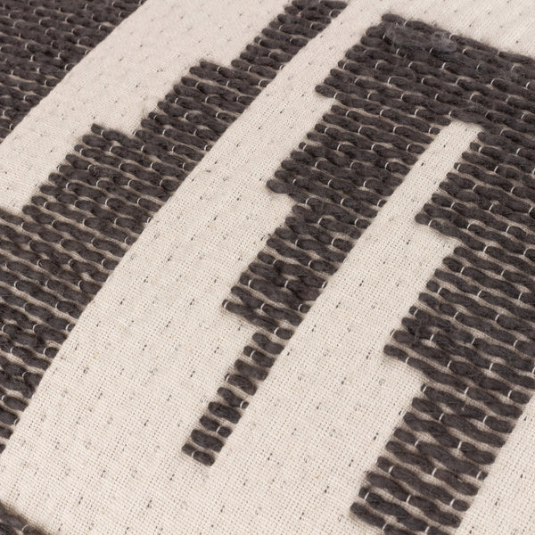 Ibizia 50x50 Feather Filled Cushion Black - Canwell Interiors Limited - Riva