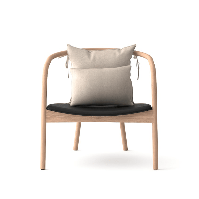 Ikigae Solid Oak Lounge Chair - XShowhome Limited - Tommy Franks