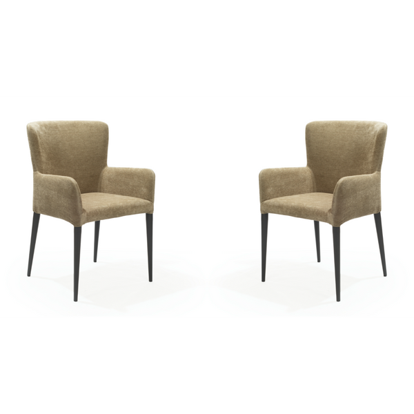Varsi Dining Chair - Set of 2 - Olive - Tommy Franks