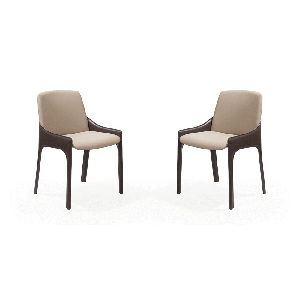 Villa Dining Chair - Set of 2 - Dark Marble - Tommy Franks