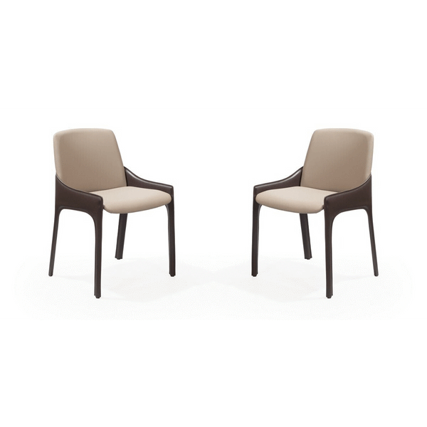 Villa Dining Chair - Set of 2 - Dark Marble - Tommy Franks