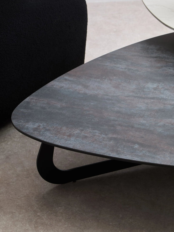 Imperia 2 Tier Large Asymmetrical Ceramic Coffee Table - XShowhome Limited - Xshowhome