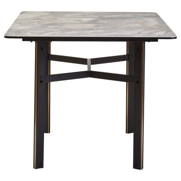Imperia Ceramic Marble Effect Rectangular Dining Table - Canwell Interiors Limited - Xshowhome