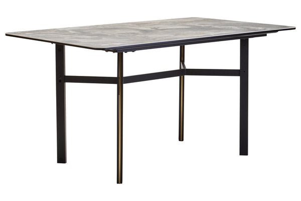 Imperia Ceramic Marble Effect Rectangular Dining Table - Canwell Interiors Limited - Xshowhome