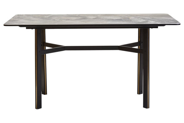 Imperia Ceramic Marble Effect Rectangular Dining Table - Canwell Interiors Limited - Xshowhome