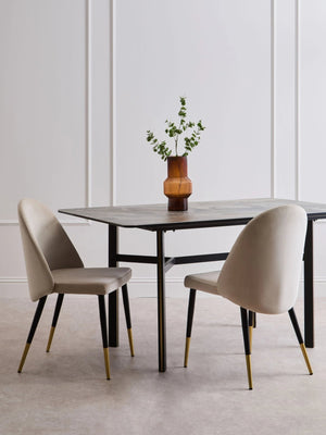 Imperia Ceramic Marble Effect Rectangular Dining Table - XShowhome Limited - Xshowhome