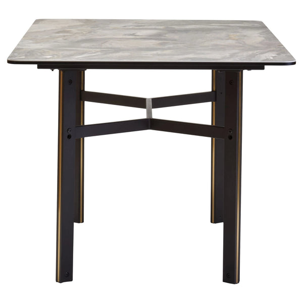 Imperia Ceramic Marble Effect Rectangular Dining Table - XShowhome Limited - Xshowhome