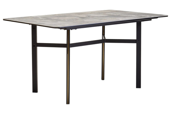 Imperia Ceramic Marble Effect Rectangular Dining Table - XShowhome Limited - Xshowhome