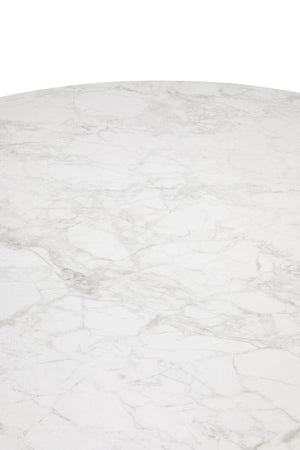 Imperia Ceramic Marble Effect Round Dining Table - Canwell Interiors Limited - Xshowhome