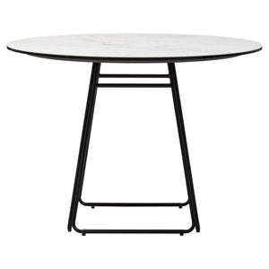 Imperia Ceramic Marble Effect Round Dining Table - XShowhome Limited - Xshowhome
