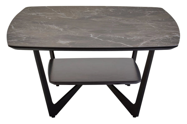 Imperia Grey Ceramic Marble Effect Coffee Table - XShowhome Limited - Xshowhome