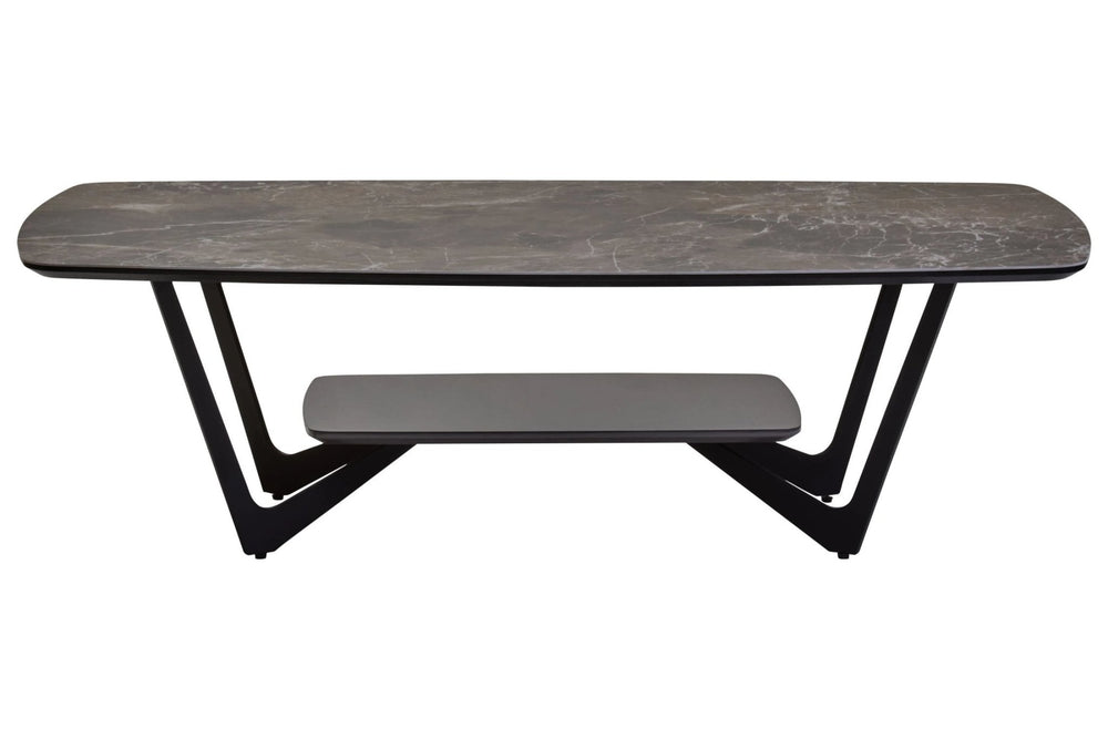 Imperia Grey Ceramic Marble Effect Coffee Table - XShowhome Limited - Xshowhome