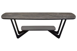 Imperia Grey Ceramic Marble Effect Coffee Table - XShowhome Limited - Xshowhome