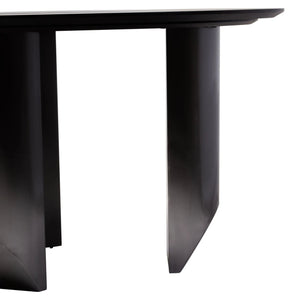 Imperia Round Veneer Dining Table with Ceramic Lazy Susan - XShowhome Limited - Xshowhome