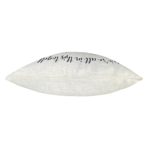 In This Together 30x50 Feather Filled Cushion - Canwell Interiors Limited - Riva