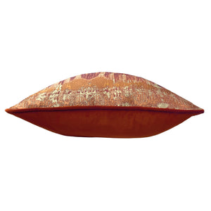 Inca 56x56 Feather Filled Cushion Terracotta - Canwell Interiors Limited - Riva