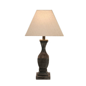 Incia Fluted Wooden Table Lamp - Canwell Interiors Limited - Hills