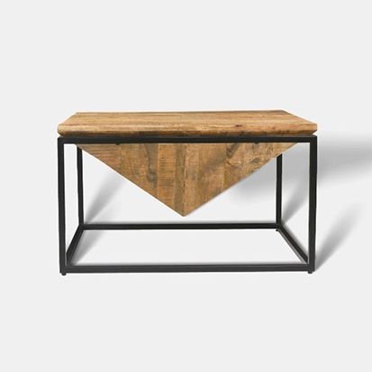 Industrial Diamond Coffee Table - Canwell Interiors Limited - Jaipur