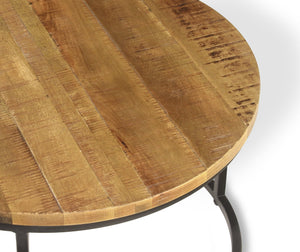 Industrial Round Stool Set /2 - Canwell Interiors Limited - Jaipur