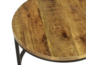 Industrial Round Stool Set /2 - Canwell Interiors Limited - Jaipur