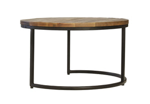 Industrial Round Stool Set /2 - Canwell Interiors Limited - Jaipur