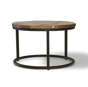 Industrial Round Stool Set /2 - Canwell Interiors Limited - Jaipur