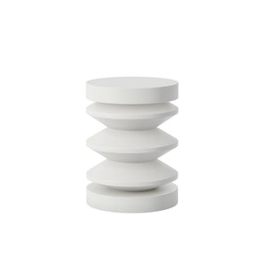 Iris White Side Table - Canwell Interiors Limited - Canwell
