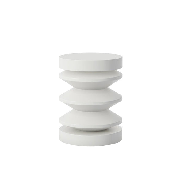 Iris White Side Table - Canwell Interiors Limited - Canwell