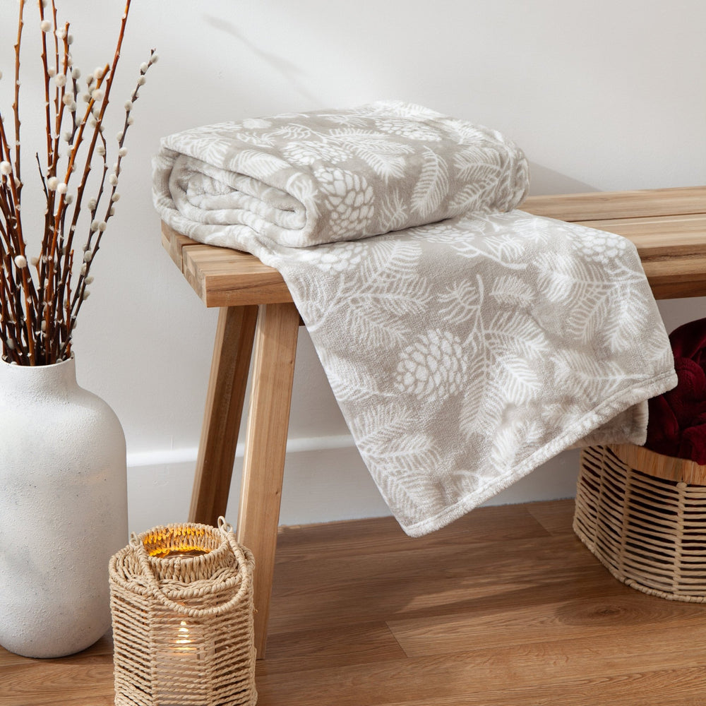 Irwin 140x180 Throw Stone - Canwell Interiors Limited - Riva