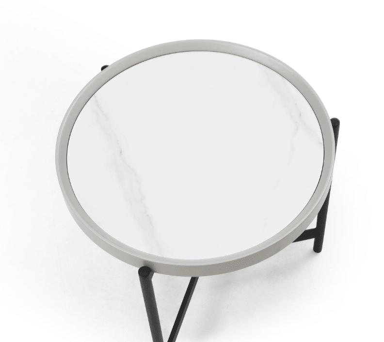 Ivery Side Table - Light Grey - XShowhome Limited - Tommy Franks