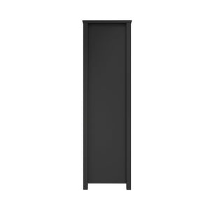 Ives Black 2 Door Wardrobe - Canwell Interiors Limited - Canwell