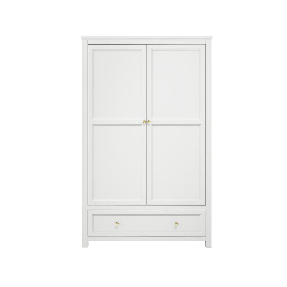 Ives White 2 Door Wardrobe - Canwell Interiors Limited - Canwell