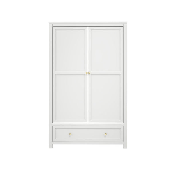 Ives White 2 Door Wardrobe - Canwell Interiors Limited - Canwell