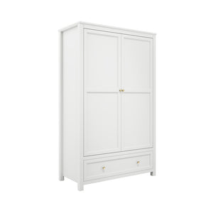 Ives White 2 Door Wardrobe - Canwell Interiors Limited - Canwell