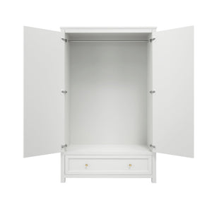 Ives White 2 Door Wardrobe - Canwell Interiors Limited - Canwell