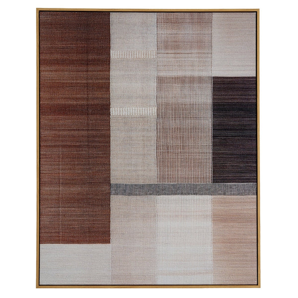 Ivora Hand Painted Canvas in Frame - Canwell Interiors Limited - Hills