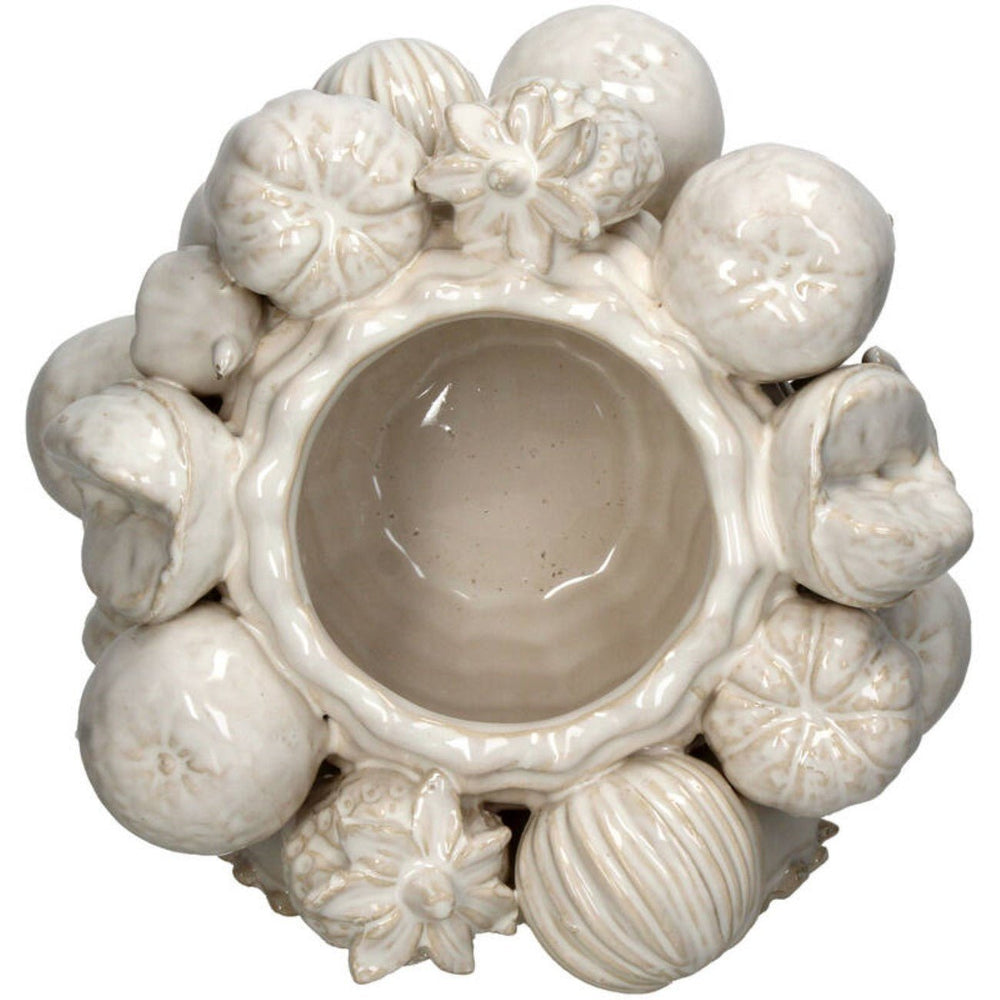 Ivory Orchard Ceramic Vase Small - XShowhome Limited - Libra