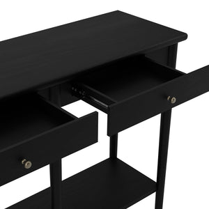 Jackson Matte Black Console Table - Canwell Interiors Limited - Canwell