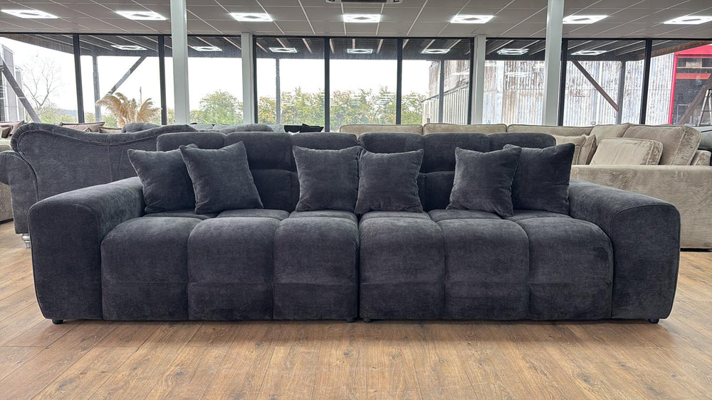 Jacob Sofa Black 4 Seater - XShowhome Limited - Xshowhome