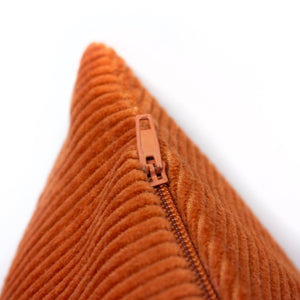 Jagger 45x45 Feather Filled Cushion Rust - Canwell Interiors Limited - Riva