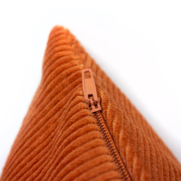 Jagger 45x45 Feather Filled Cushion Rust - Canwell Interiors Limited - Riva