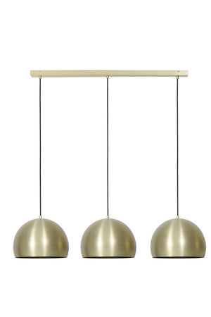 JAICEY Pendant Light — 3l Matt Gold - Canwell Interiors Limited - Light & Living