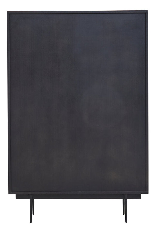 Jakara Black Finish Cabinet - Canwell Interiors Limited - Xshowhome