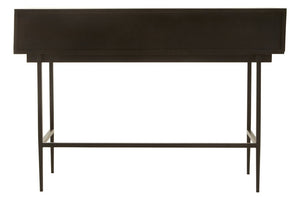 Jakara Black Finish Console Table with 2 Drawers - Canwell Interiors Limited - Xshowhome