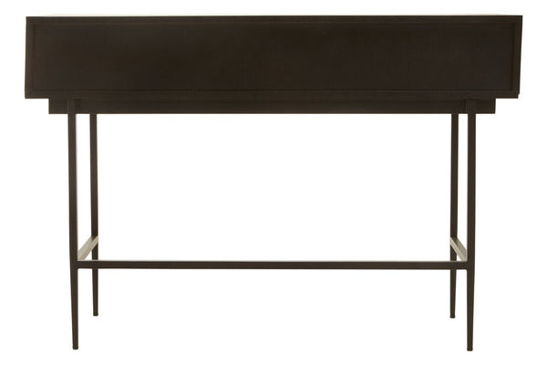 Jakara Black Finish Console Table with 2 Drawers - Canwell Interiors Limited - Xshowhome