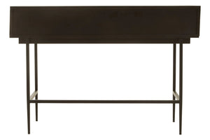 Jakara Black Finish Console Table with 2 Drawers - XShowhome Limited - Xshowhome