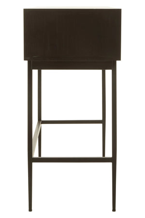 Jakara Black Finish Console Table with 2 Drawers - XShowhome Limited - Xshowhome