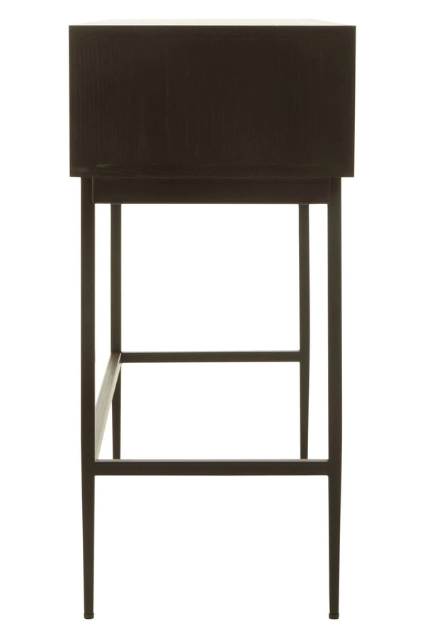 Jakara Black Finish Console Table with 2 Drawers - XShowhome Limited - Xshowhome