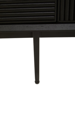 Jakara Black Finish Media Unit - Canwell Interiors Limited - Xshowhome